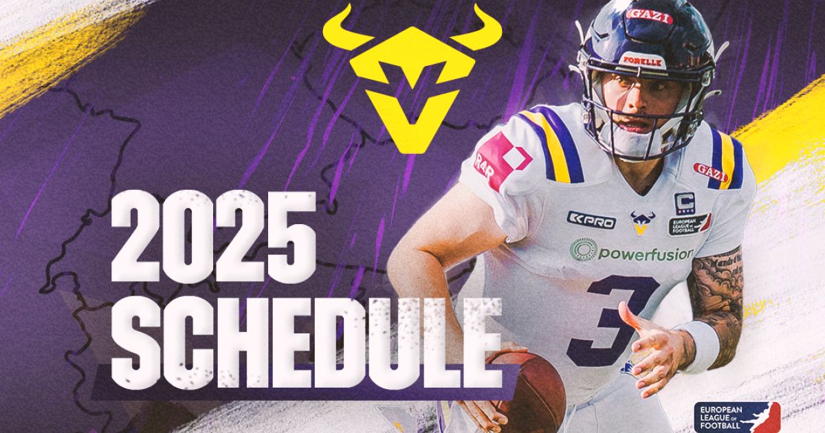 Spielplan 2025 Mark Your Calendars! ELF VIENNA VIKINGS